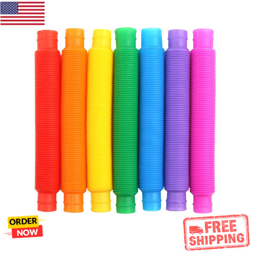 7pcs jumbo pop tubes fidget - pop,