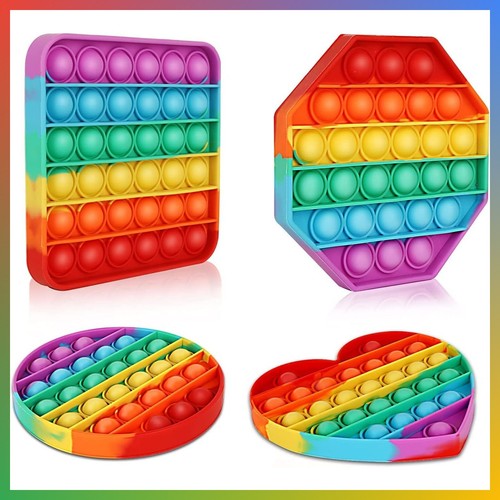 Pop fidget toy rainbow 4 - toy,