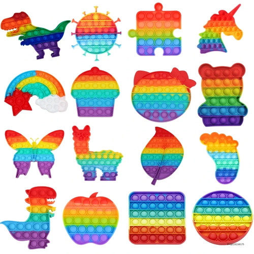 Sensory toys rainbow dinosaur - sensory,