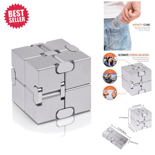 Elegant fidget cube - cube, infinity