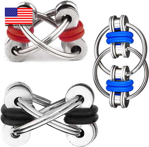 Fidget toy flippy chain stress - chain,