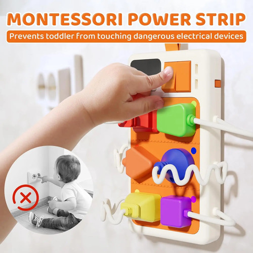 Montessori sensory toys - montessori, plug